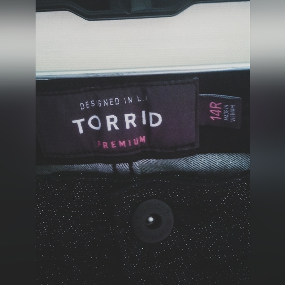 Torrid Sparkle Jeans Sz 14R - Picture 5 of 8